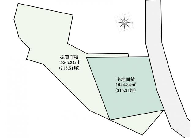 尾張旭市新居町、敷地面積1000m2を超す2018年新築の物件です。居宅とともに車庫も併設されております。売買面積は2365.34m2そのうち宅地面積は1044.34m2となります。