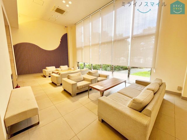 管理が行き届いており綺麗なエントランス♪お出かけの際のちょっとした休憩にgoodですね!◎