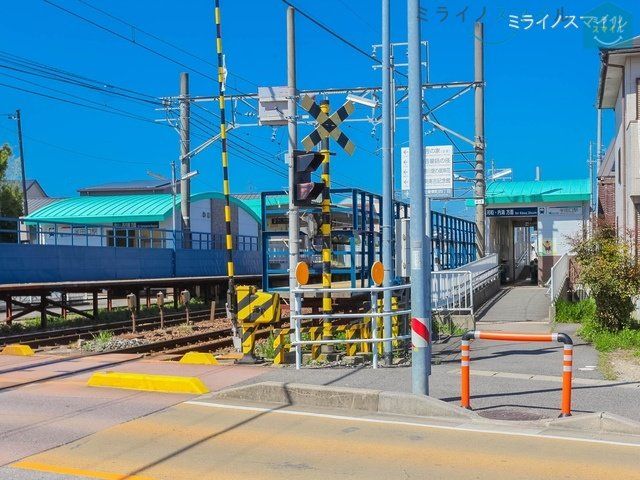 名鉄河和線「半田口」駅 撮影日(2023-03-28) 100m