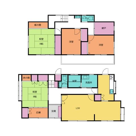 土地面積233.10m2、建物面積143.25m2、4LDK