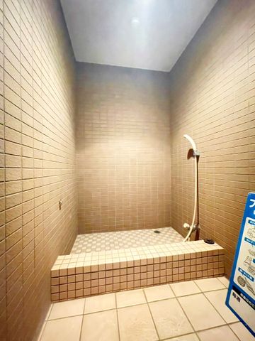 散歩帰りのペットを洗ってからお部屋に帰れます♪