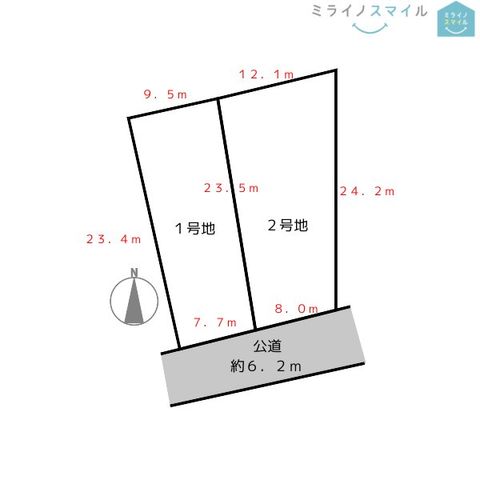全2区画となります♪