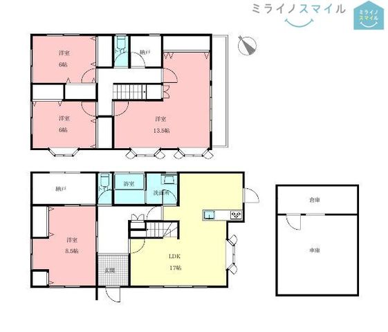 日進市香久山5丁目　中古戸建
