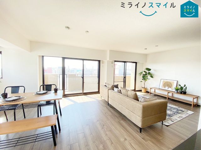 陽当り良好!日差しの差し込む明るい部屋は光熱費も節約できます!