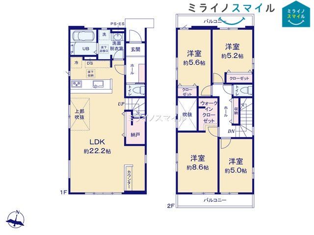 守山区上志段味3期　全2棟　2号棟