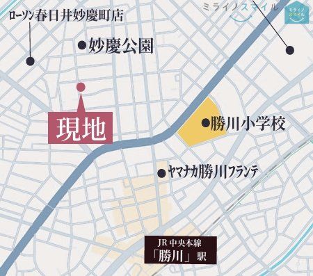 カーナビでお越しの際は「愛知県春日井市妙慶町150-3」とご入力ください♪