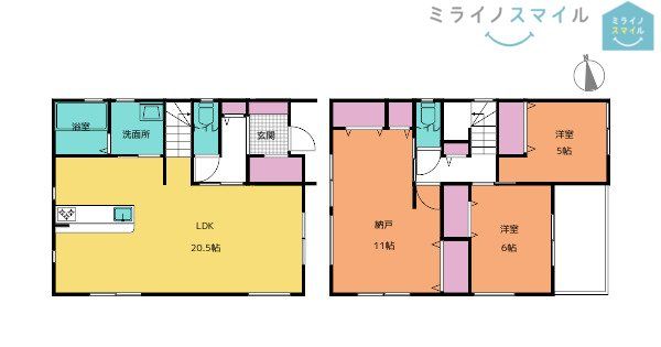 第5守山区鳥羽見　全4棟　2号棟