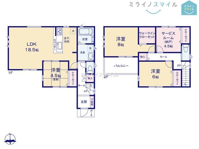 岩倉市第2石仏町天王　全2棟　2号棟