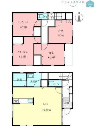 守山区幸心31509(4)　全4棟　3号棟