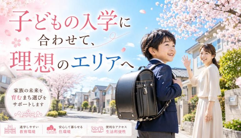 【小学校・中学校入学前に住み替えたい方へ】進学に合わせたスケジュールと注意点を徹底解説